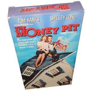 The Money Pit Tom Hanks Shelley Long vintage VHS in original paper case